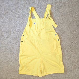 Lucy & Yak Yellow Overalls Shorts